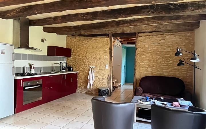 3 bed stone house for sale near Aubas