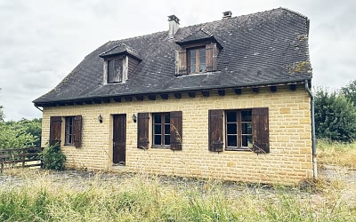 3 bed stone house for sale near Aubas