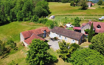 2 bed stone house for sale near Aubas
