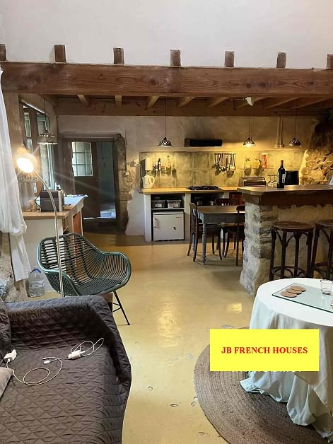 2 bed stone house for sale near Farges