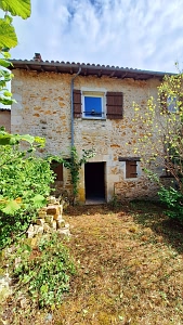 2 bed stone house for sale near Goulat