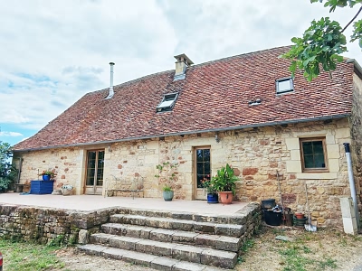4 bed stone house for sale near Dordogne and Lot