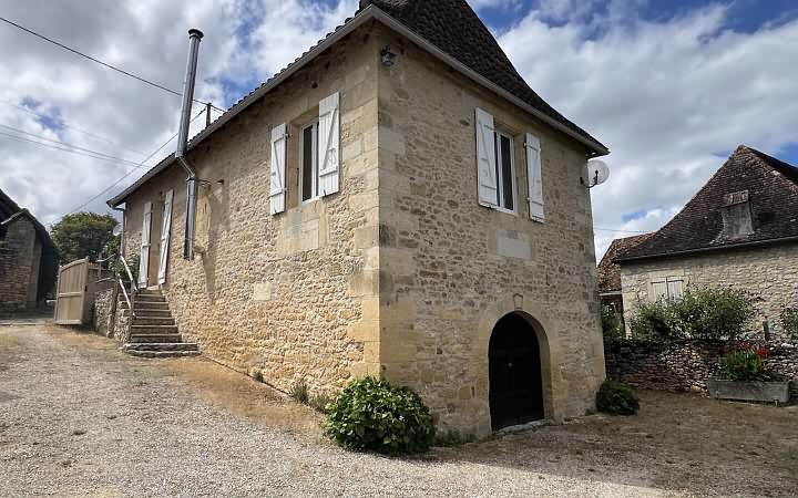 2 bed stone house for sale near Aubas