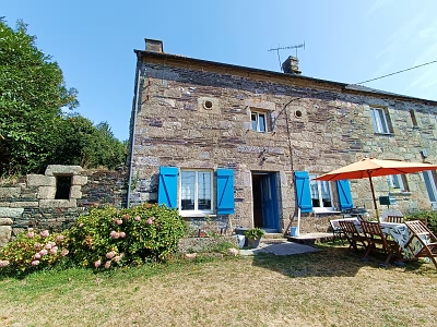 Maison en pierre de 3 chambres à vendre près de Bothoa