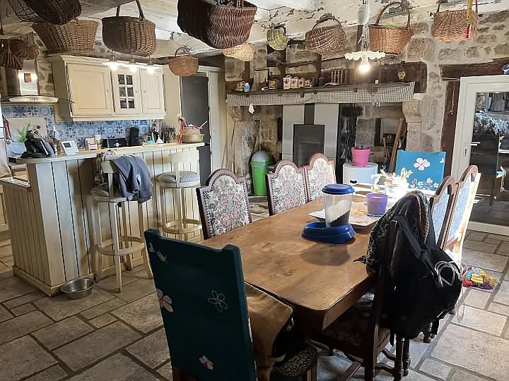 3 bed stone house for sale near Farges