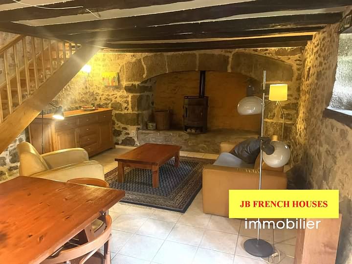2 bed stone house for sale near Farges