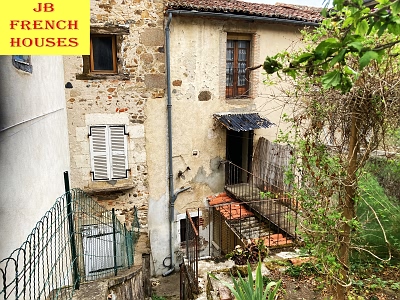 4 bed stone house for sale near Ansac Sur Vienne