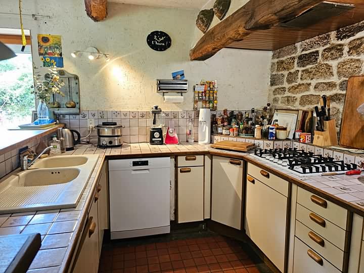 5 bed stone house for sale near Perret