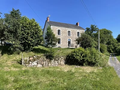 4 bed stone house for sale near Farges