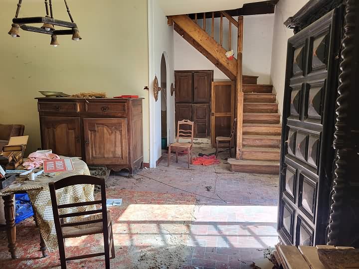 3 bed stone house for sale near Dordogne and Lot
