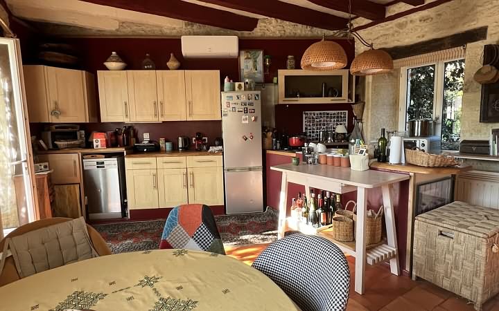 2 bed stone house for sale near Aubas