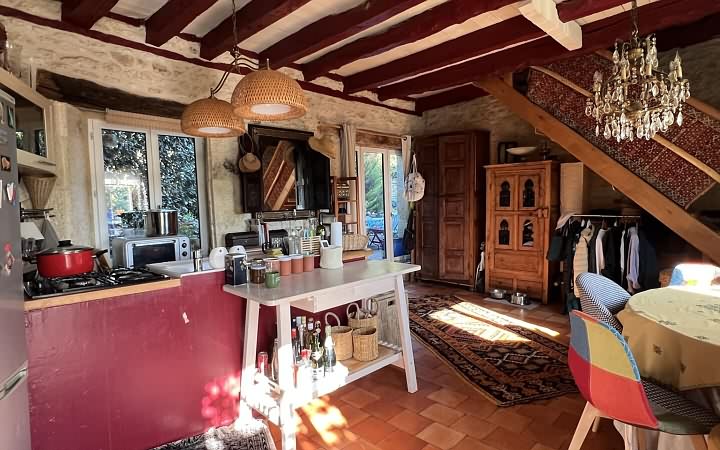 2 bed stone house for sale near Aubas