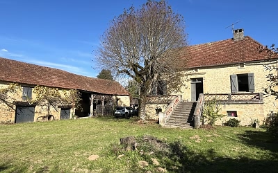 3 bed stone house for sale near Aubas