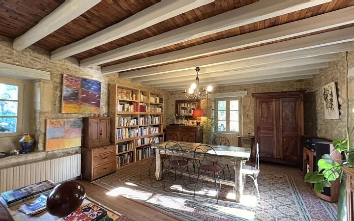 3 bed stone house for sale near Aubas
