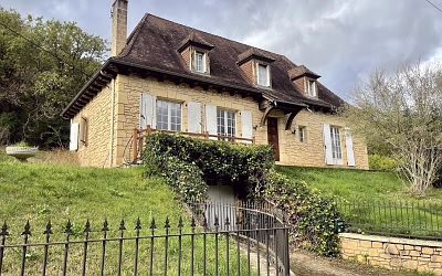 3 bed stone house for sale near Aubas