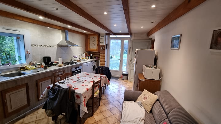 3 bed stone house for sale near Goulat