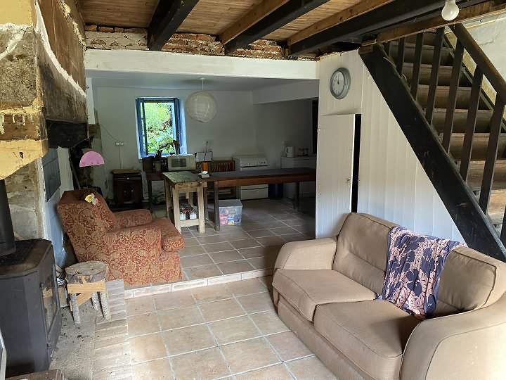 4 bed stone house for sale near Grand Bueix