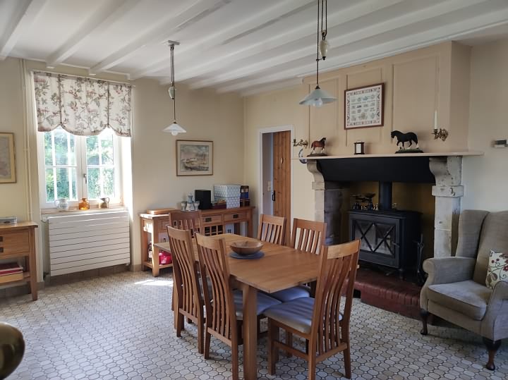 5 bed stone house for sale near Néhou