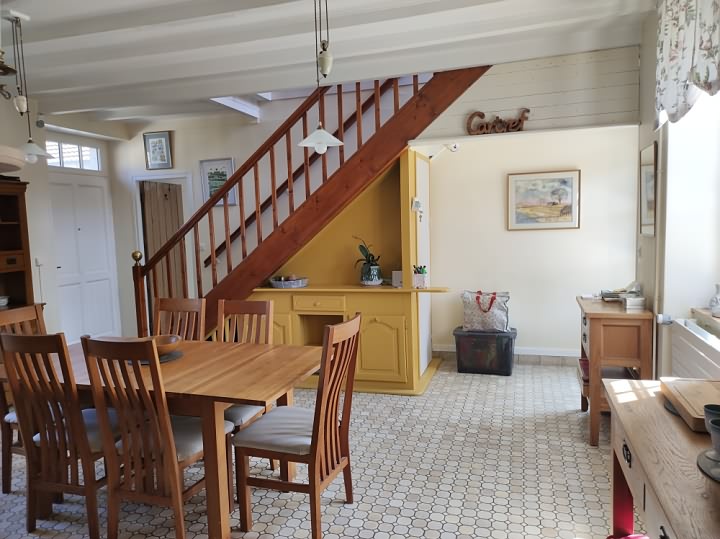 5 bed stone house for sale near Néhou