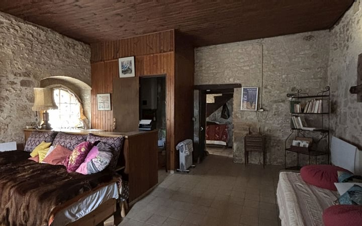 2 bed stone house for sale near Aubas