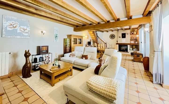 3 bed stone house for sale near Ansac Sur Vienne