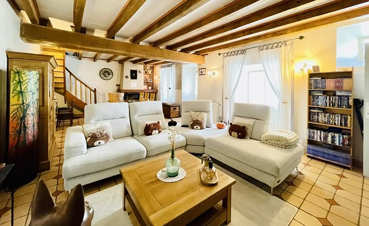 3 bed stone house for sale near Ansac Sur Vienne