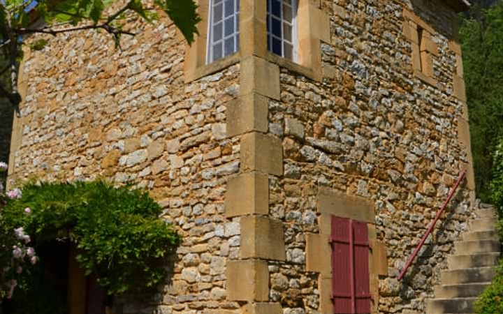 4 bed stone house for sale near Aubas