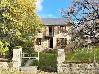 3 bed stone house for sale near Affieux