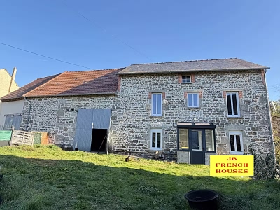 4 bed stone house for sale near Glénic