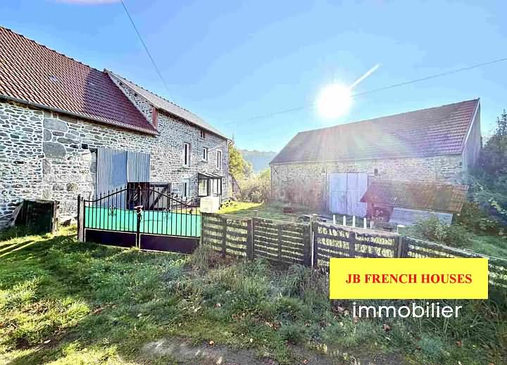 4 bed stone house for sale near Glénic