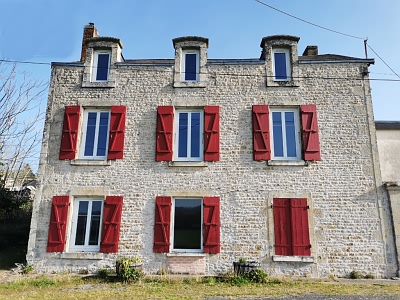 4 bed stone house for sale near Gentray