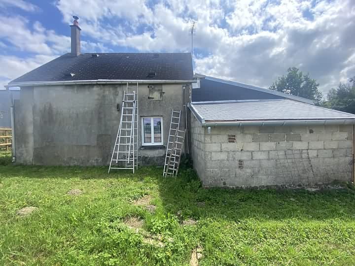 2 bed stone house for sale near Clairet