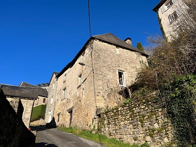 2 bed stone house for sale near Affieux