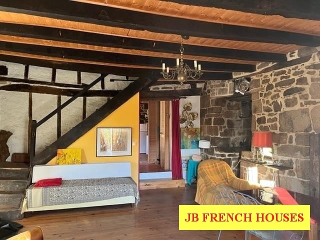 2 bed stone house for sale near Affieux