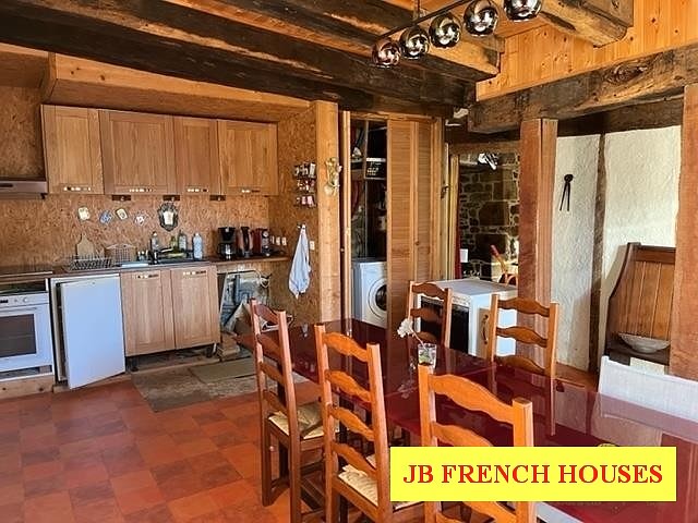 2 bed stone house for sale near Affieux