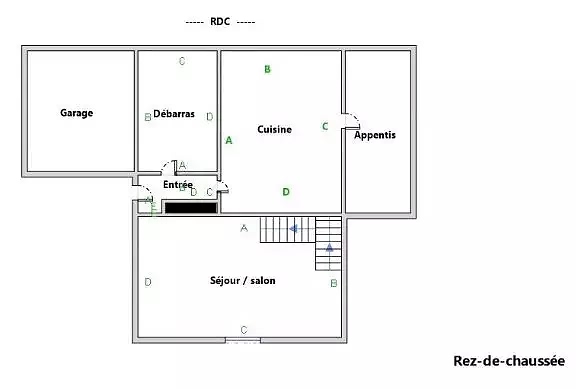 2 bed stone house for sale near Chez Vécant