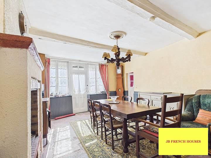 4 bed stone house for sale near Nécy