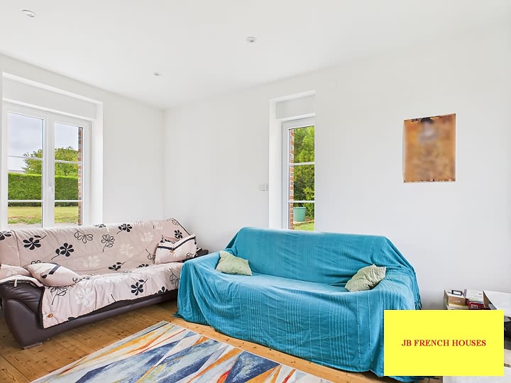 5 bed stone house for sale near Nécy