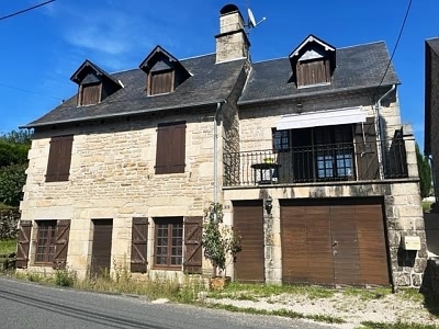3 bed stone house for sale near Affieux