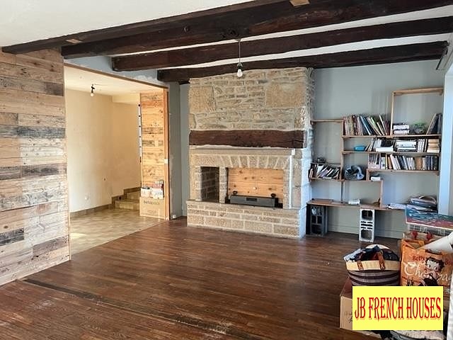 3 bed stone house for sale near Affieux