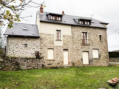 6 bed stone house for sale near Glénic