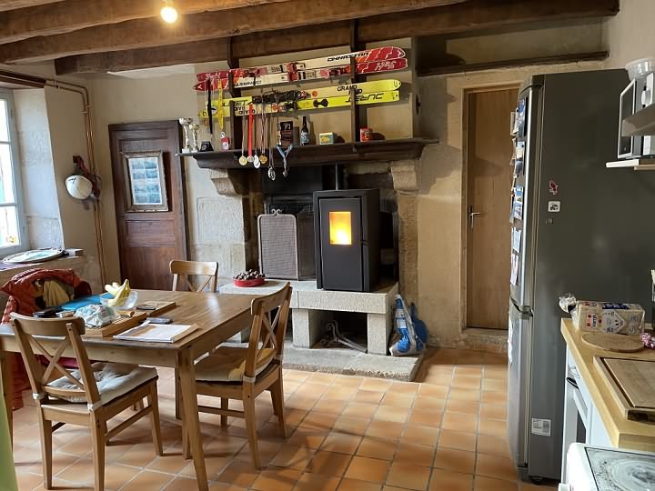 3 bed stone house for sale near Jartaud
