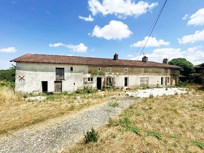 1 bed stone house for sale near Pliboux
