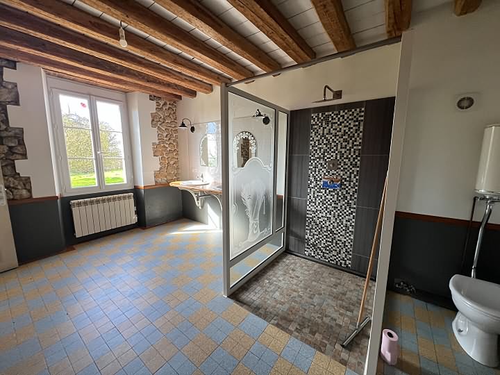 2 bed stone house for sale near Nécy