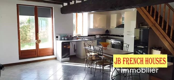 2 bed stone cottage for sale near Glénic