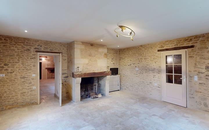 4 bed stone house for sale near Aubas