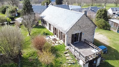4 bed stone house for sale near Affieux