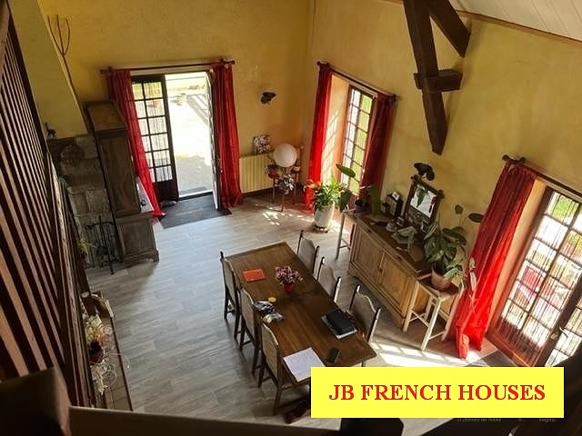 4 bed stone house for sale near Affieux