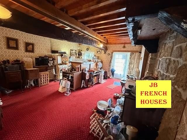 2 bed stone house for sale near Clairet