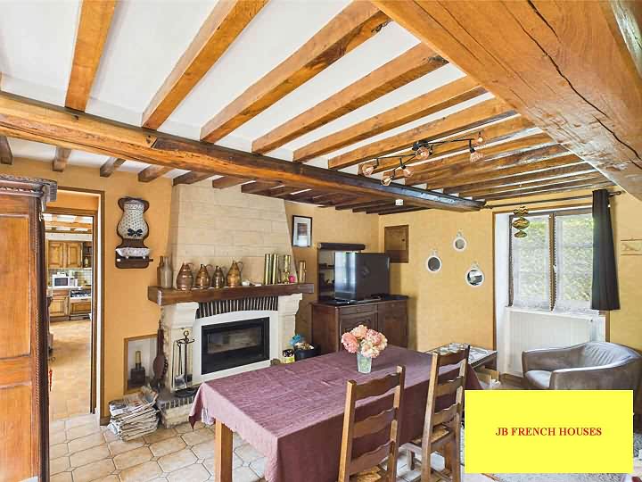 3 bed stone house for sale near Nécy